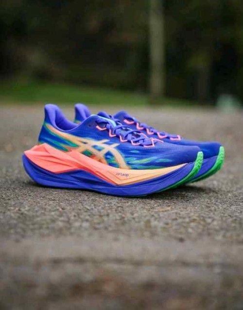 ASICCS SUPERBLAST 3 COBALT BURST LIGHT ORANGE
