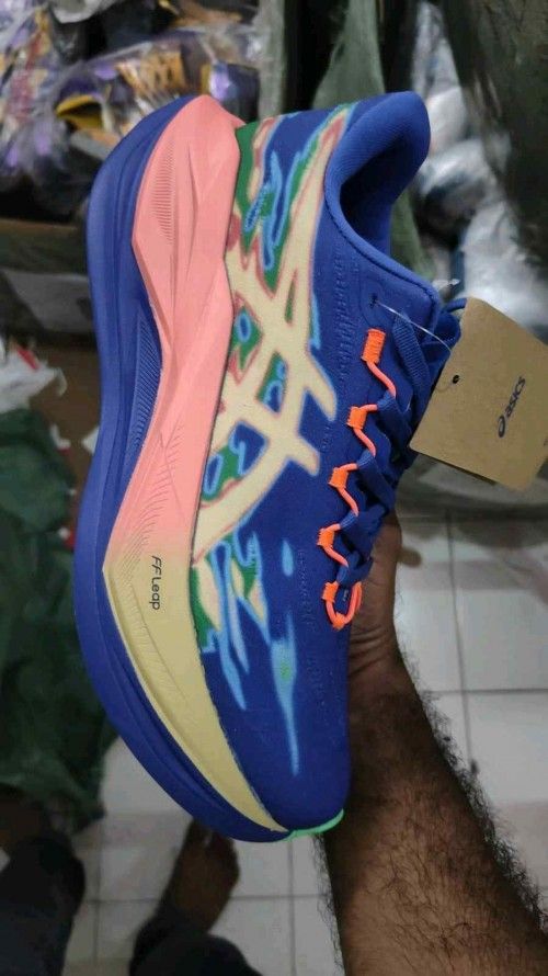 ASICCS SUPERBLAST 3 COBALT BURST LIGHT ORANGE