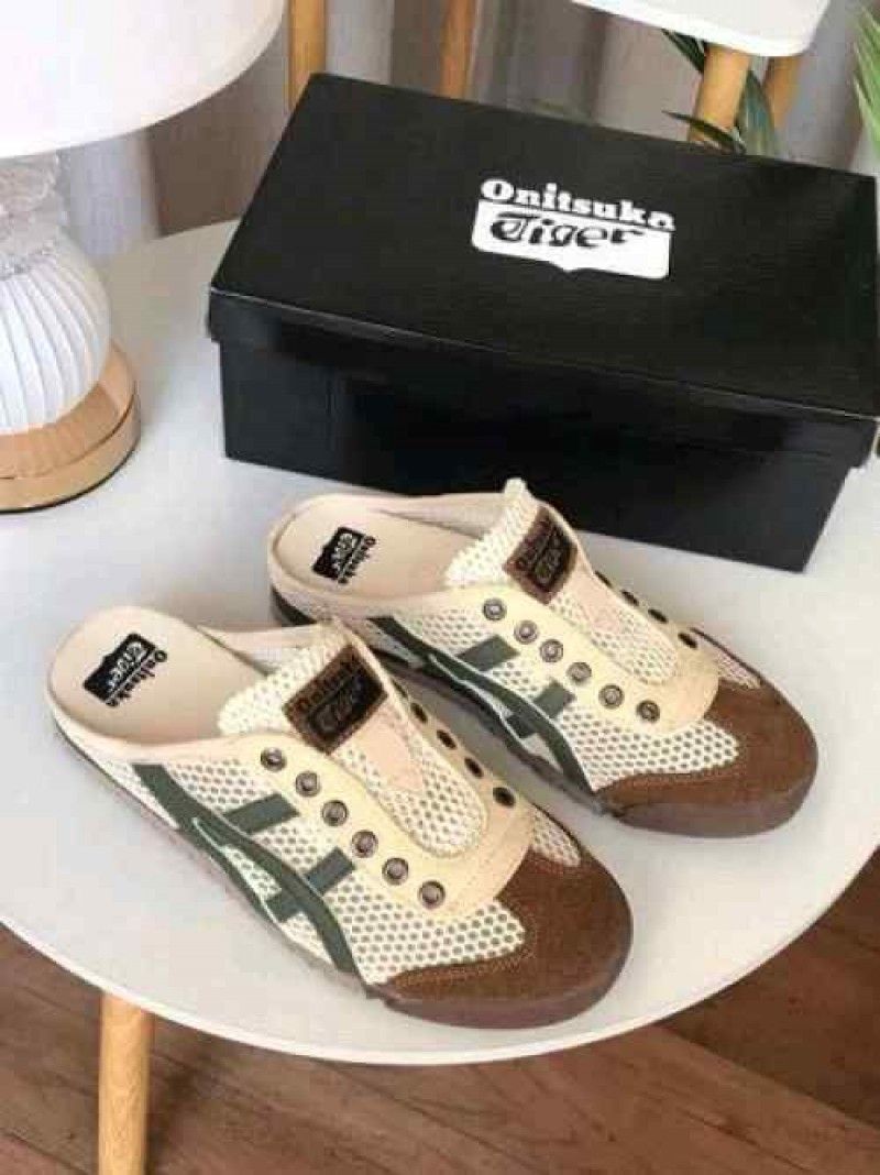 Onitsukkaa Tiger Mexico 66 Sabot half cut Grass Green
