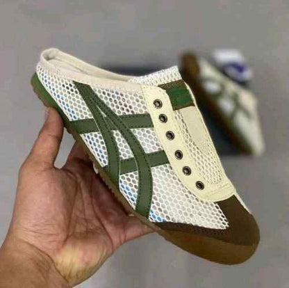 Onitsukkaa Tiger Mexico 66 Sabot half cut Grass Green