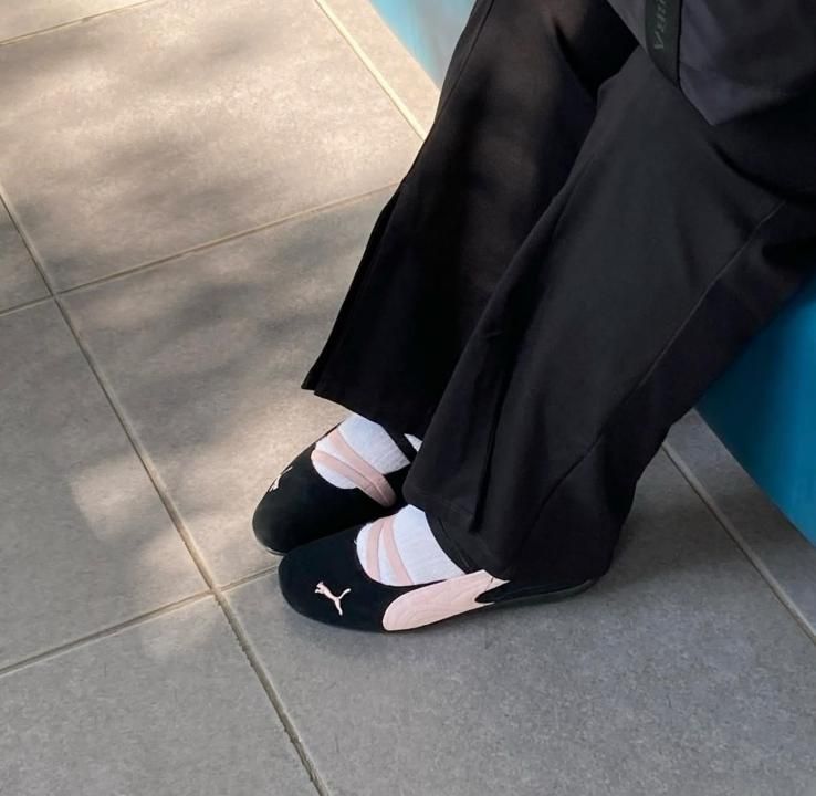 PUMMA SPEEDCAT BALLET BLACK PINK