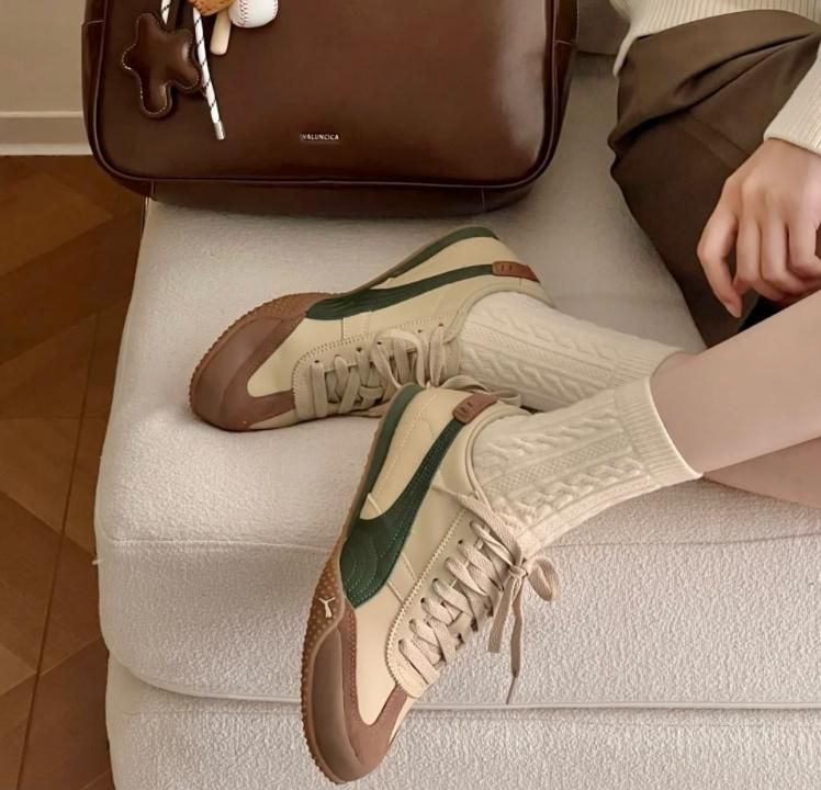 PUMMA BELLA UT BEIGE GREEN