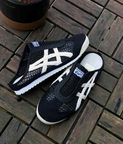 Onitsukaa Tiger Mexico 66 Sabot Black Cream