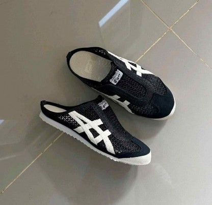 Onitsukaa Tiger Mexico 66 Sabot Black Cream