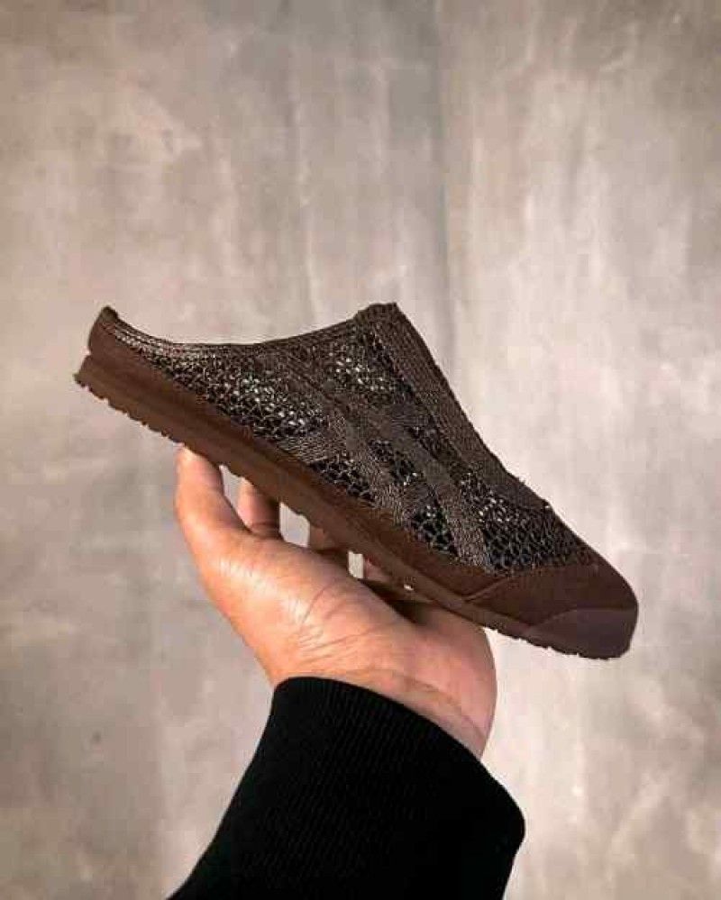 onitsukkaa Tiger Mexico 66 Sabot Mule Dark Brown