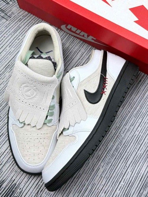 Nikke Air Jordan 1 Low Se Golf shroud Light Orewood