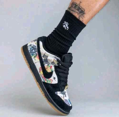 Nikkee SB Dunk Low x Supreme Rammellzee