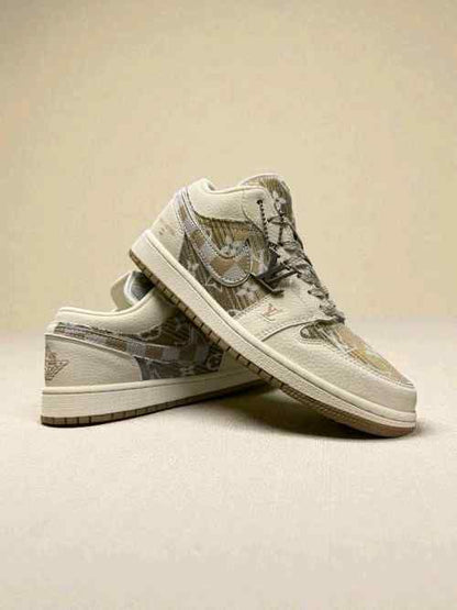 Nikkee Air jordan 1 low X Louiisss Vuittonn Mercy