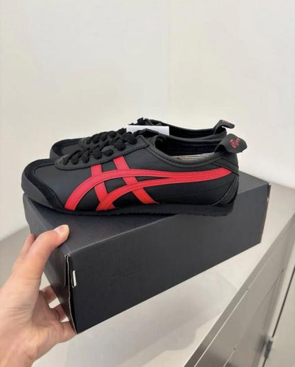Onitsuk Tiger Mexico 66 Black Classic Red