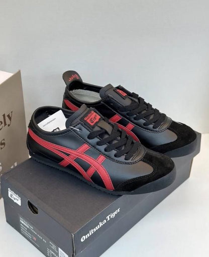 Onitsuk Tiger Mexico 66 Black Classic Red