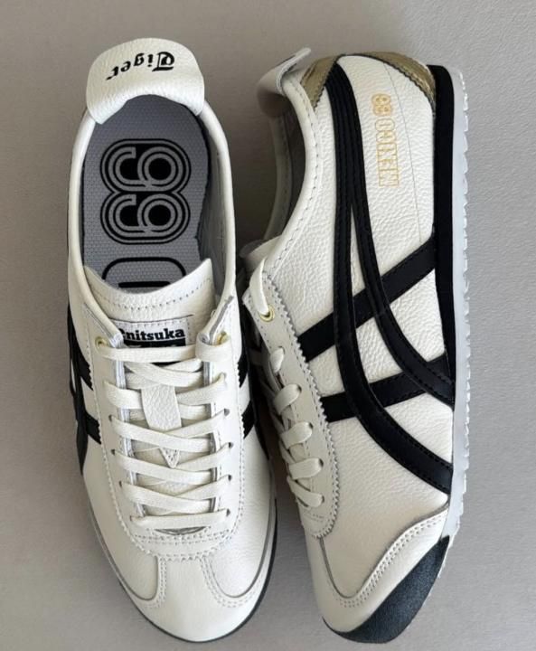 Onitsuk Tiger Mexico 66 White black gold