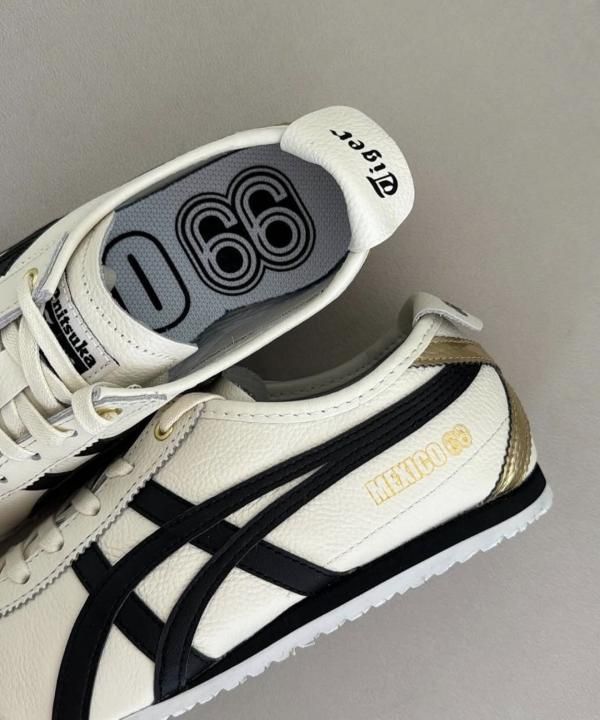 Onitsuk Tiger Mexico 66 White black gold