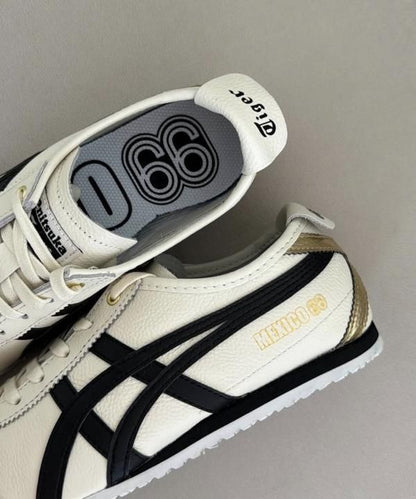 Onitsuk Tiger Mexico 66 White black gold