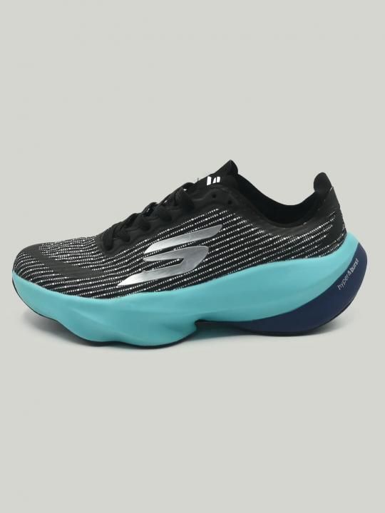 Skecherr SKX Aero Tempo Black Blue running shoe