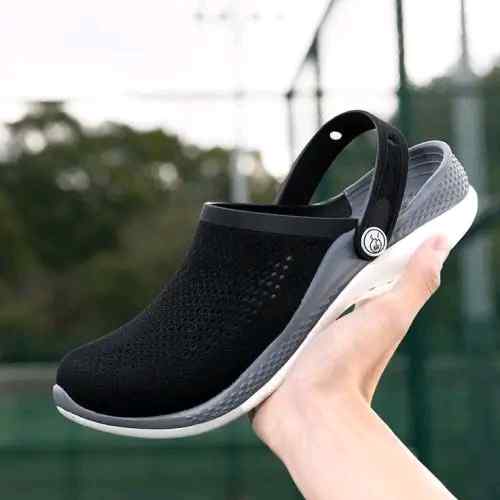 CROCCS 360 BLACK WHITE FOR MEN CLOG