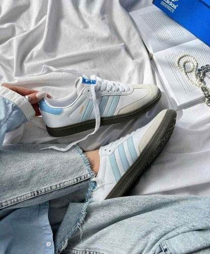 adidaass samba Halo blue for her fix
