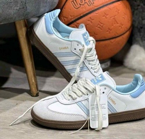adidaass samba Halo blue for her fix