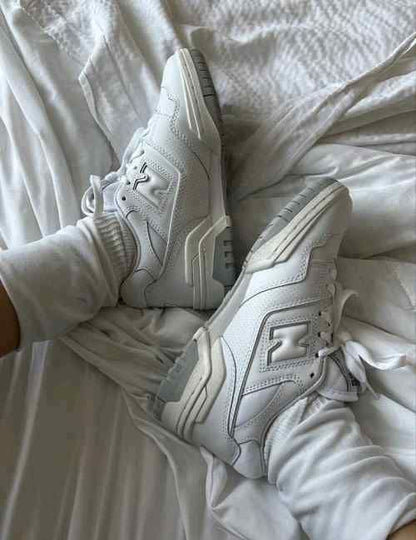 Neww Balancee 550 White Grey for her FIX