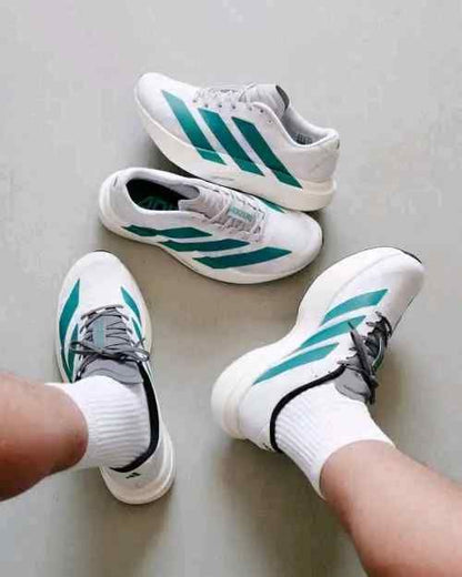 Adidaass Adizero EVO SL White Pure Teal