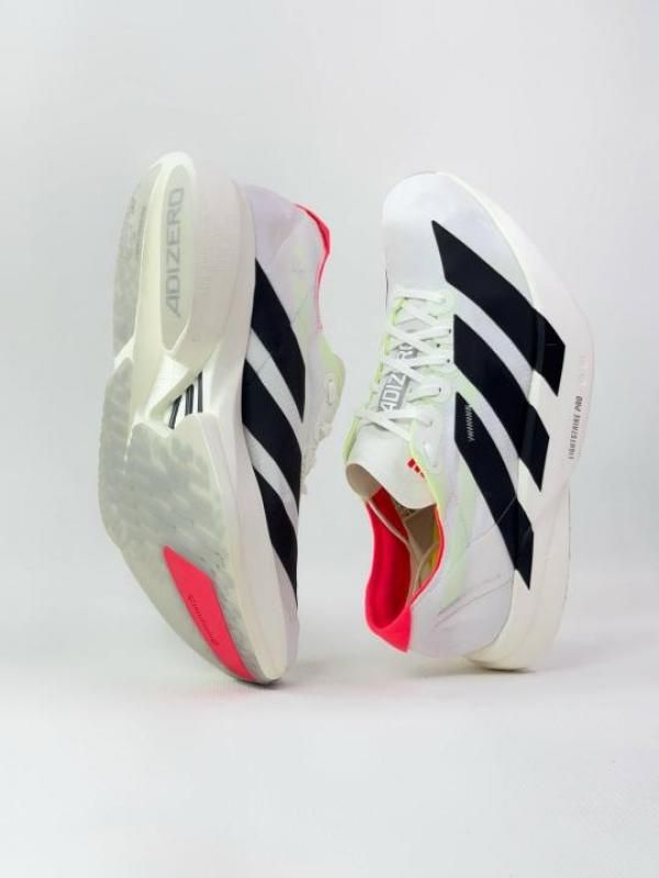 ADIDAAS ADIZERO ADIOS PRO EVO SL WHITE BLACK RED
