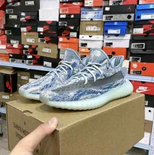 Adidaass Yeezy Boost 350 v2 MX Frost Blue Semi UA With Full Accessories