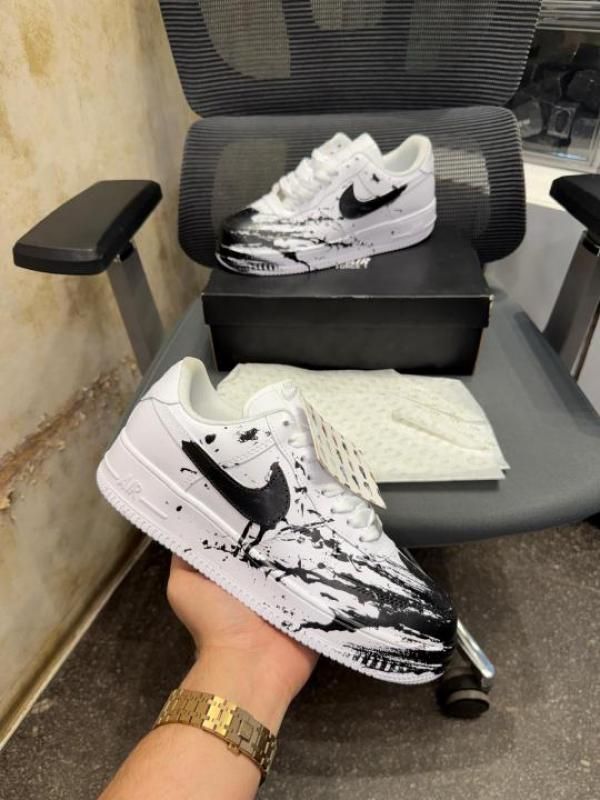 Nik_Airforce 1 black costom