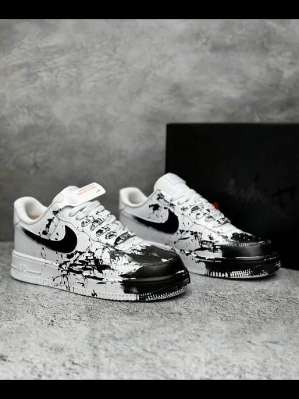Nik_Airforce 1 black costom