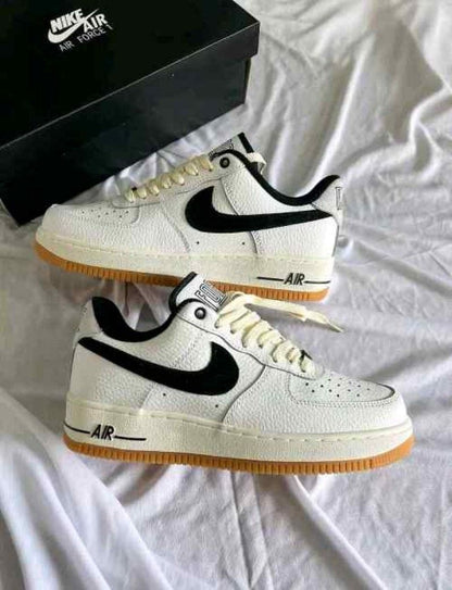 Nikkee Airforce 1 Low Command Force Summit White Black