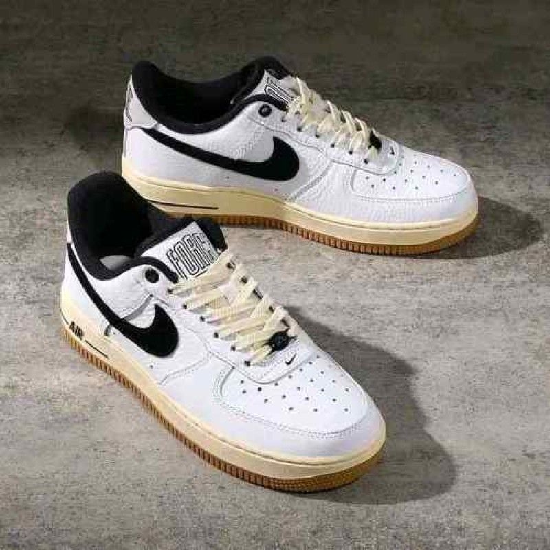 Nikkee Airforce 1 Low Command Force Summit White Black