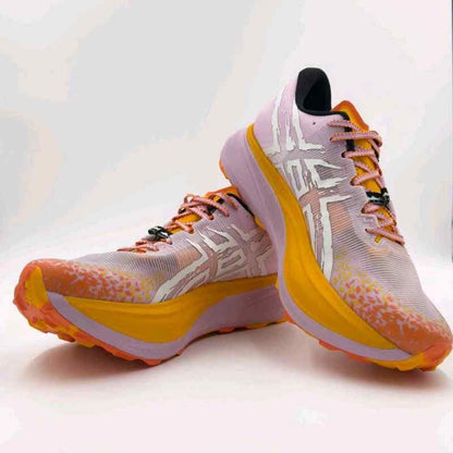 Asiccss Metafuji Trail Shoes Purple Orange