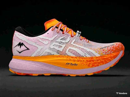 Asiccss Metafuji Trail Shoes Purple Orange