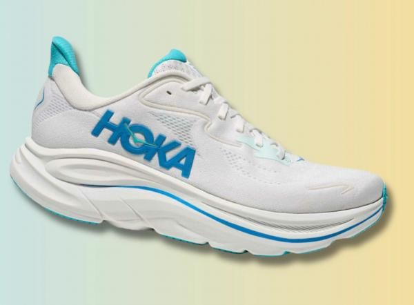 Hoka One One bondi 9 White Blue