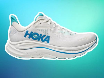Hoka One One bondi 9 White Blue