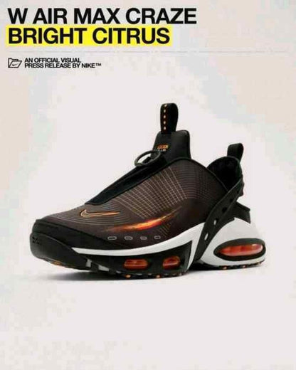 Nikkee Airmax Craze Black Platinum Tint Bright Citrus