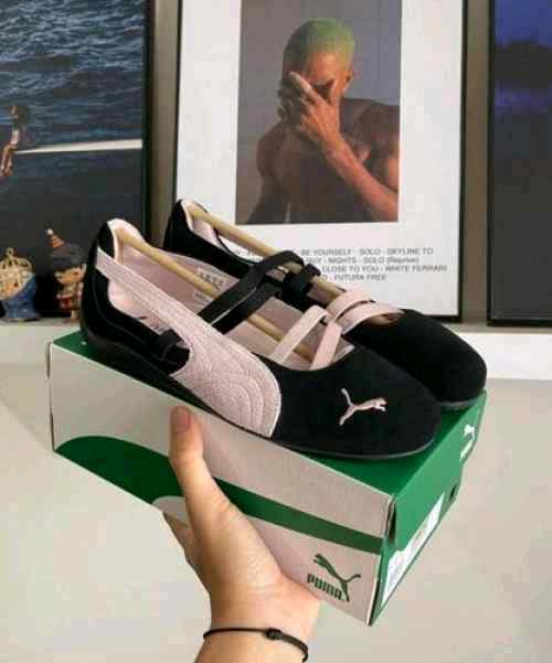 Pummaa speedcat ballet Black Pink for her