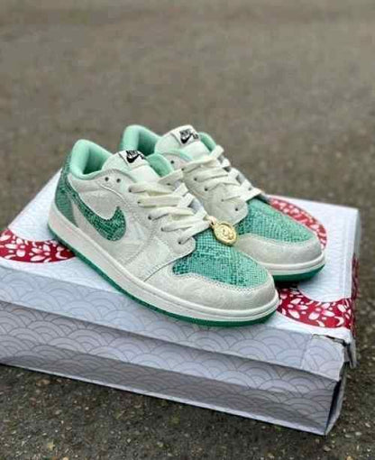 Nikkee Air Jordan 1 Low Year of the Snake with og box