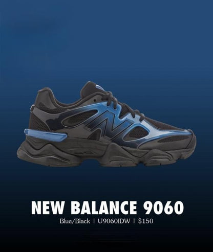 NEW BALANCCE 9060 GRADIENT BLUE BLACK