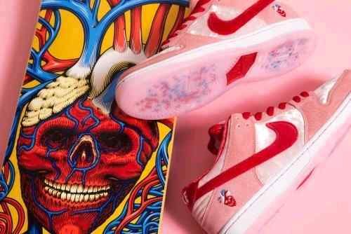 Nikkee SB Dunk Low Pro QS Strangelove With OG Box