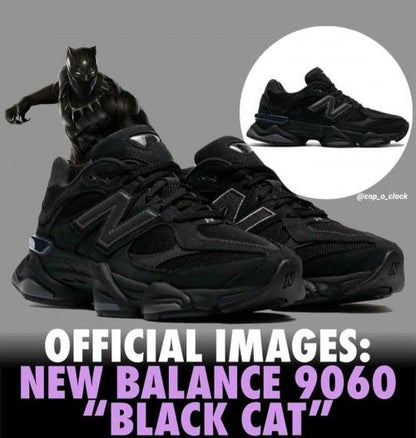 Neww balancee 9060 Black Cat