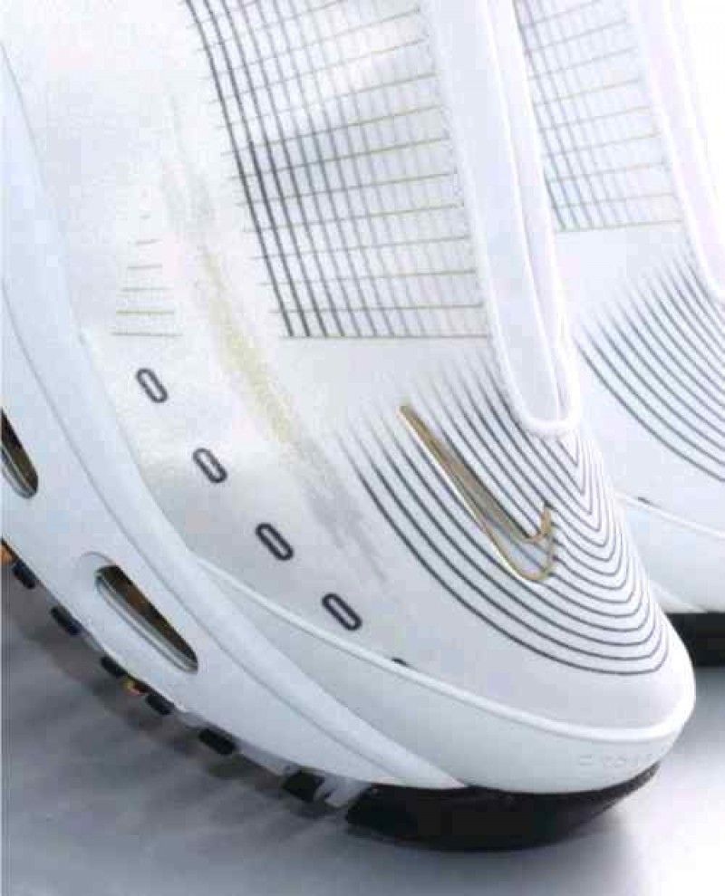 Nikkee AirMax Craze White Metallic Gold