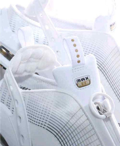 Nikkee AirMax Craze White Metallic Gold