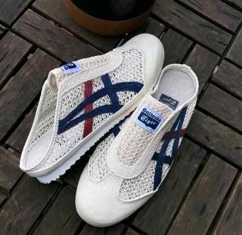 Onitsukkaa Tiger Mexico 66 Sabot Half Cut cream mako blue
