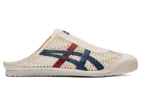 Onitsukkaa Tiger Mexico 66 Sabot Half Cut cream mako blue