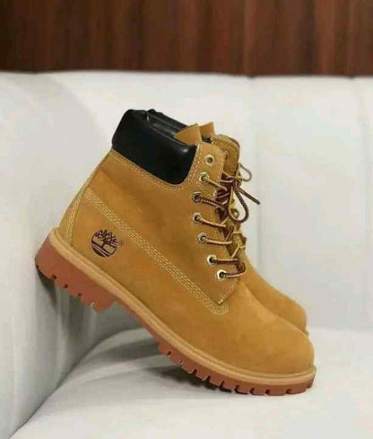 TIMBERlANNDD LONG BOOT WHEAT BROWN TAN  Suede PREMIUM Quality