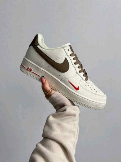 Nikkee Airforce 1 Mini Red Swoosh Coffee Milk fix