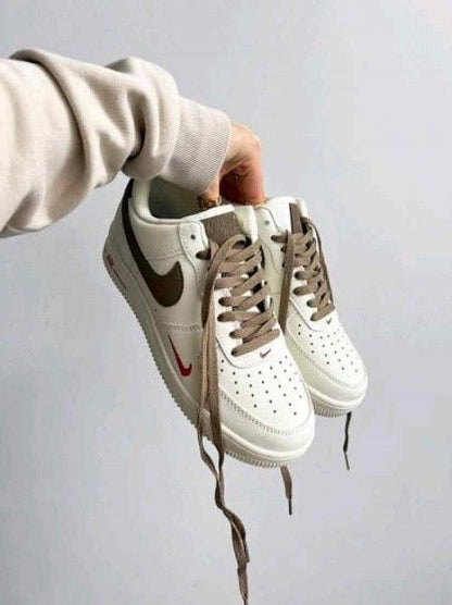 Nikkee Airforce 1 Mini Red Swoosh Coffee Milk fix