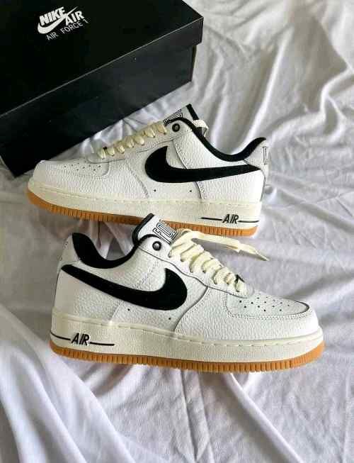 Nikkee Airforce 1 Low Command Force Summit White Black