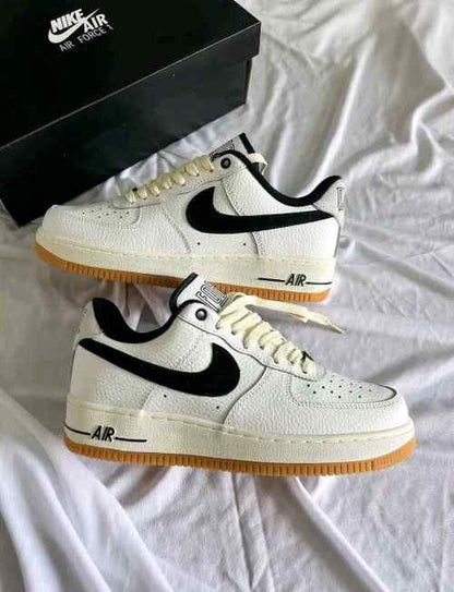 Nikkee Airforce 1 Low Command Force Summit White Black