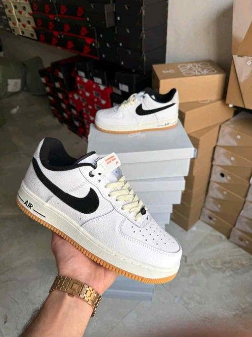 Nikkee Airforce 1 Low Command Force Summit White Black
