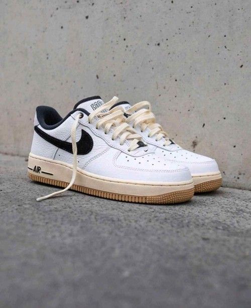 Nikkee Airforce 1 Low Command Force Summit White Black
